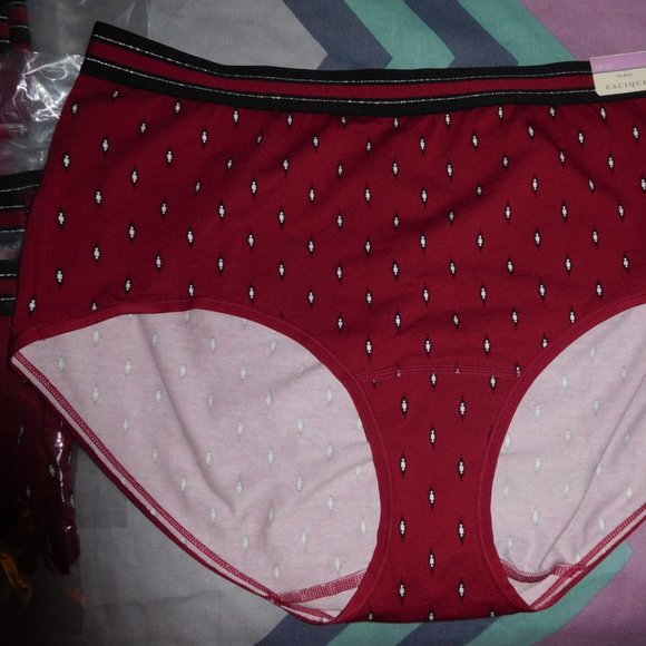 Cacique Intimates & Sleepwear Nwt 82 Cacique Full Brief Cotton Blend Wide Ban Poshmark